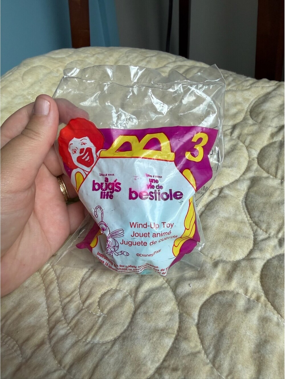 1998 Bug's Life Happy Meal Toy #3 Dot